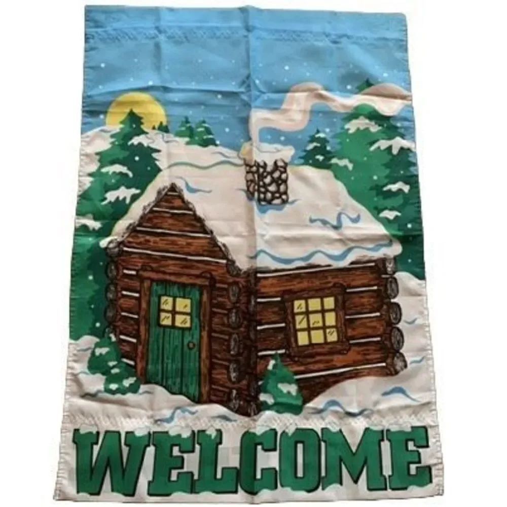 Welcome 2 Sided 42” x 29” Flag